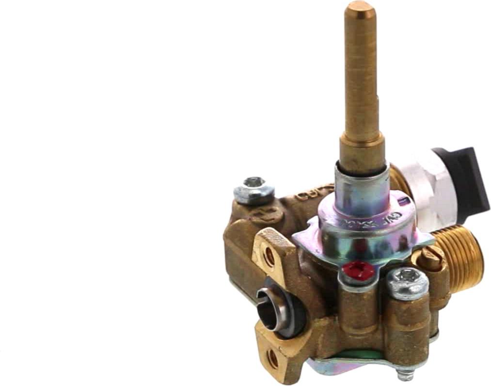 ROBINET Plaque 0,70mm TC ROUGE-JAUNE LAITON