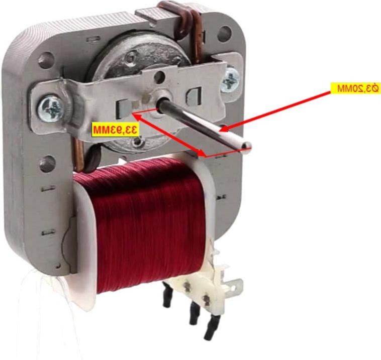 MOTEUR Micro onde CHALEUR TOURNANTE OEM-1062H2 E1811286