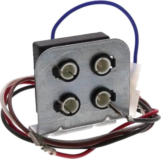 VOYANT Plaque CHALEUR RESIDUELLE + SUPPORT