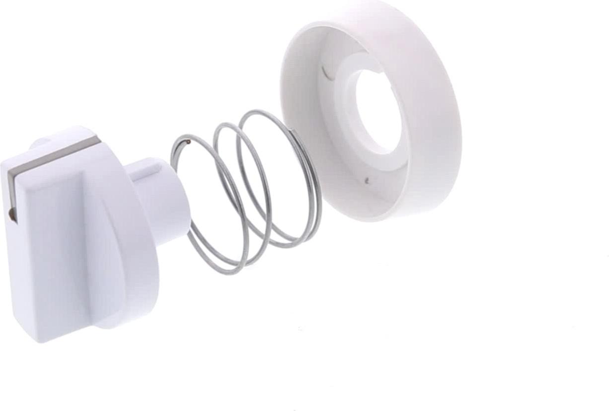 MANETTE Cuisinière GAZ Blanc COMPLETE 37*32 méplat 12h 8MM