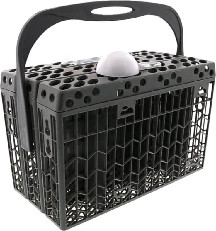 PANIER Lave-Vaisselle COUVERTS GRIS