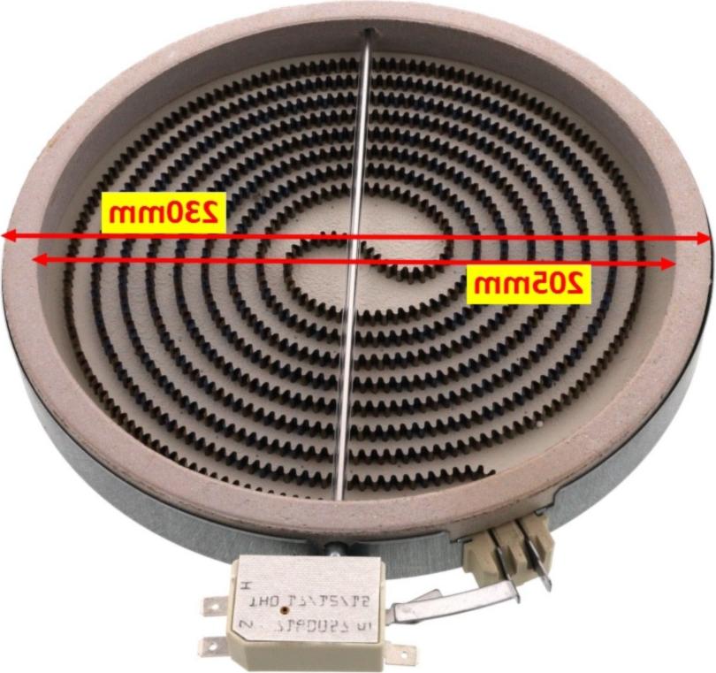 RESISTANCE Cuisinière Hilight 210mm 2300W 2302032812 EIKA