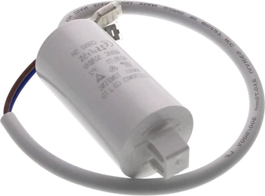 CONDO Froid 2.5uF 400V CBB65 cosses=6.3 A CLIPSER