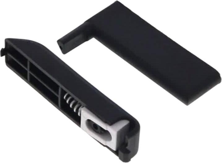 SUPPORT Hotte VISIERE Droit NOIR