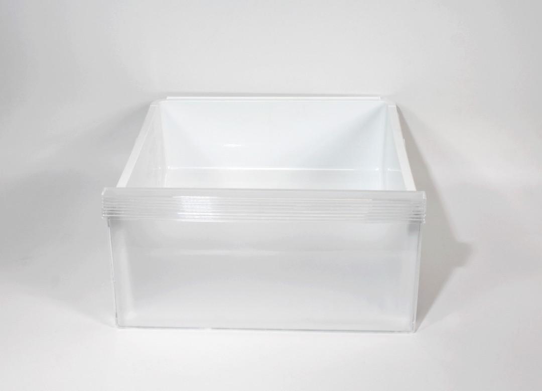 BAC Froid LEGUMES Réfrigérateur Inférieur BAC BLANC FACADE TRANSPARENT OPAQUE 410*208*407