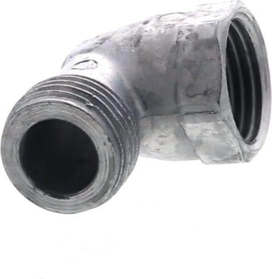 COUDE Plaque ARRIVEE GAZ M/F G1/2