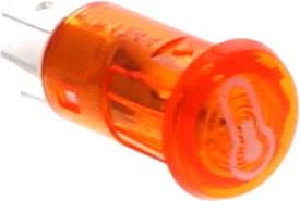 LAMPE Petit electro ménager TEMOIN ORANGE