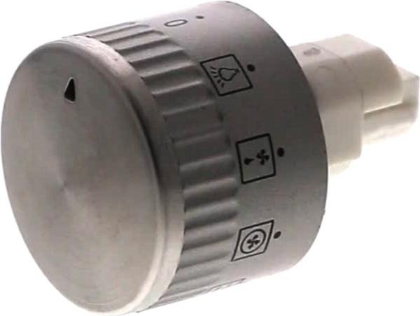 MANETTE Four INOX COMMUTATEUR PUSH PULL 33*67 12h 6mm 18mm