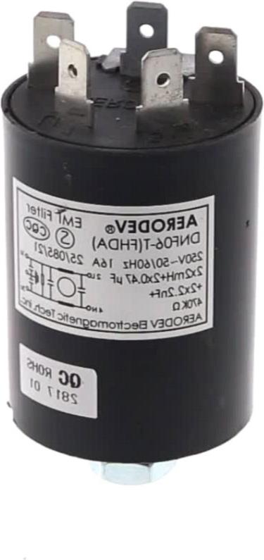 CONDENSATEUR Lave-Linge ANTIPARASITE ZL-16A-X5  16A 0.68M+2XMH+(0.47UF)   5 COSSES