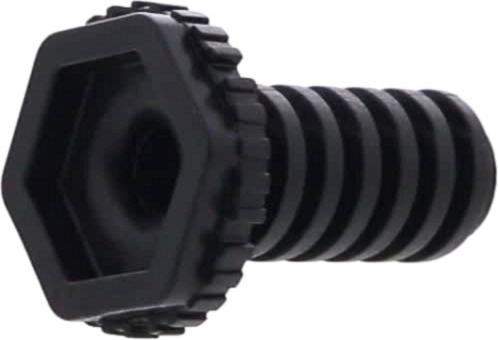 PIED Cuisinière PLASTIQUE NOIR H=50mm