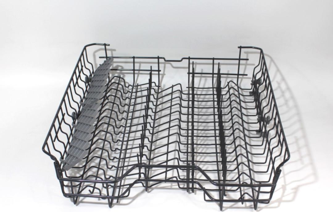 PANIER Lave-Vaisselle Supérieur 60 GRIS 520*520*170 8 ROUES BOITE PRODUIT CENTRAL FIXE S/POIGNEE