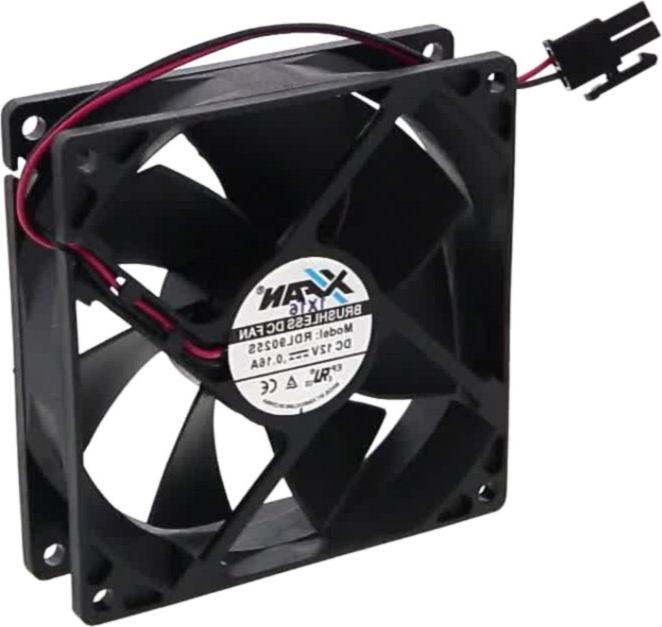 MOTEUR Froid VENTILATEUR DC 12V 0.16A RDL9025S-X CARRE XFAN