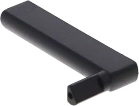 EMBOUT Hotte VISIERE GAUCHE NOIR