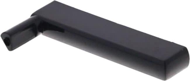 EMBOUT Hotte VISIERE DROIT NOIR