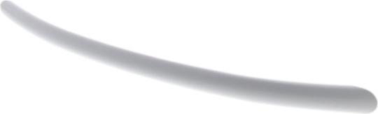 POIGNEE Cuisinière Porte FOUR Blanc 465MM (entraxe 420MM) ELLIPSE ARC