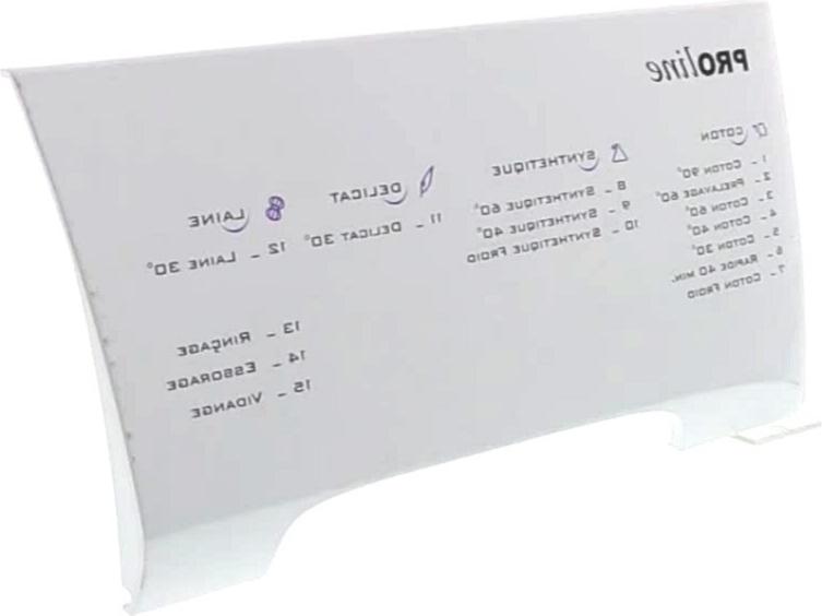 FACADE Lave-Linge TIROIR LESSIVE