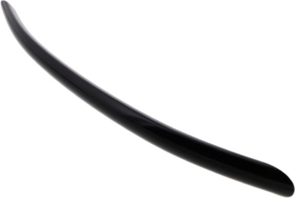 POIGNEE Four PORTE NOIR ELLIPSE 464MM (entraxe 420MM)