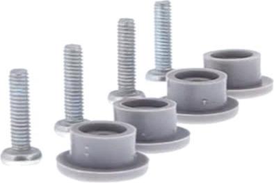 VIS Hotte FIXATION GLACE(kit de 4)