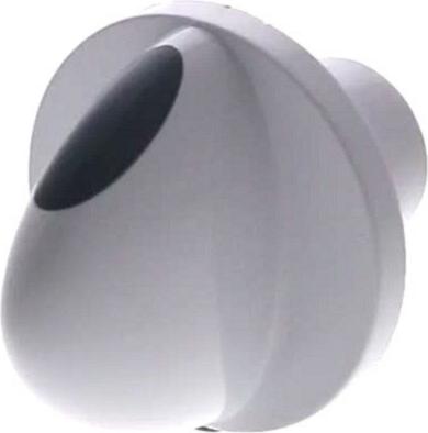 MANETTE Four COMMUTATEUR Blanc 44*35 méplat 12h 6mm