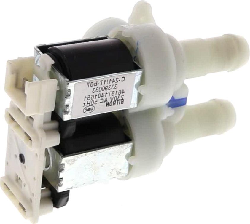 Electrovanne Lave-Linge 2 VOIES 90° FASTON prnet