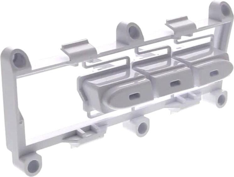 BOUTON Lave-Linge POUSSOIR ENSEMBLE Blanc AURA