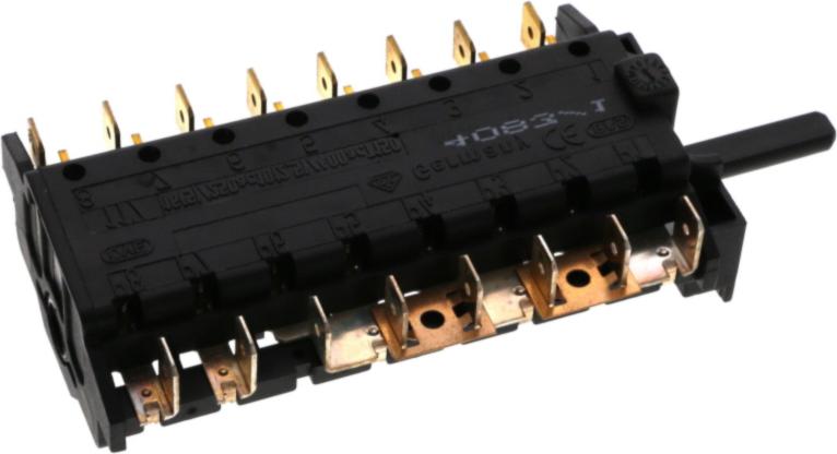 COMMUTATEUR Four 7+0 POSITIONS Nouveau modèle