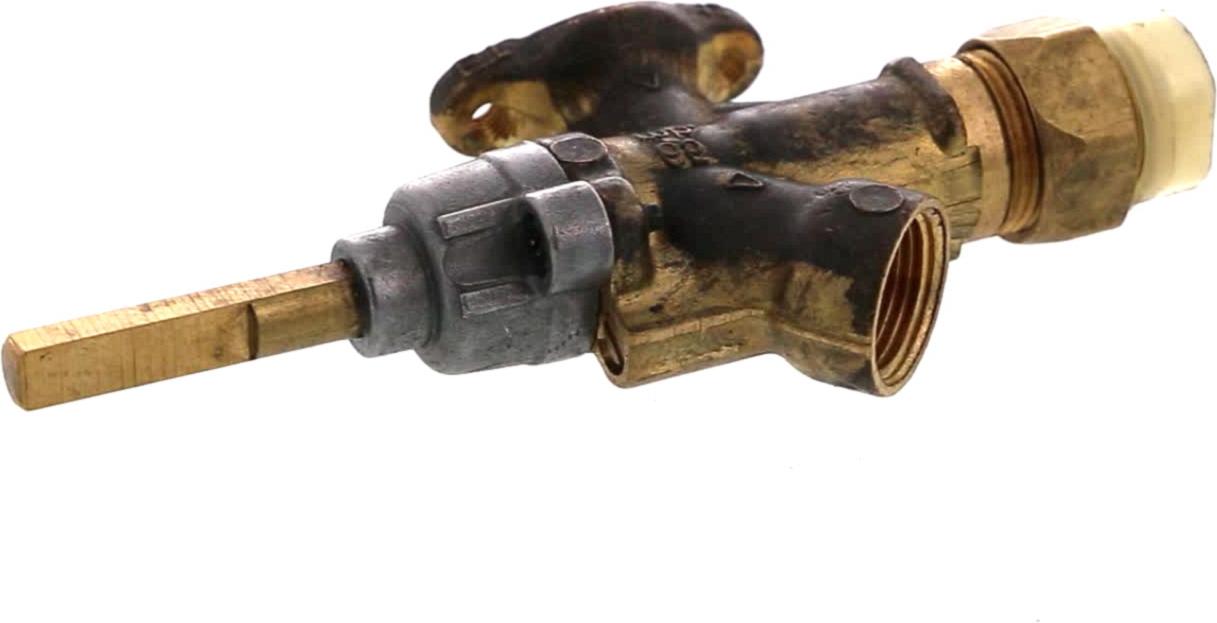 ROBINET Cuisinière Rapide OU FOUR ROUGE-NOIR LAITON