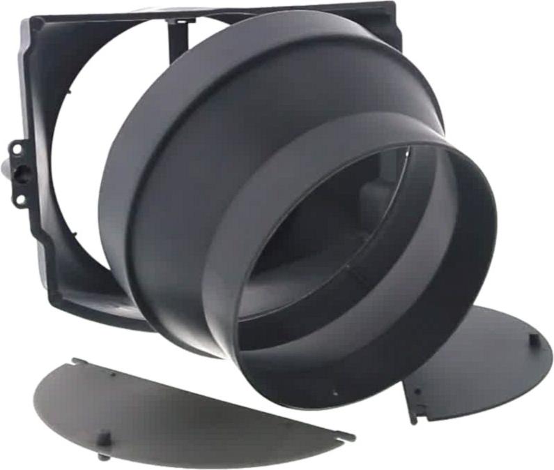 BUSE Hotte 150mm+CLAPET+REDUCT 120