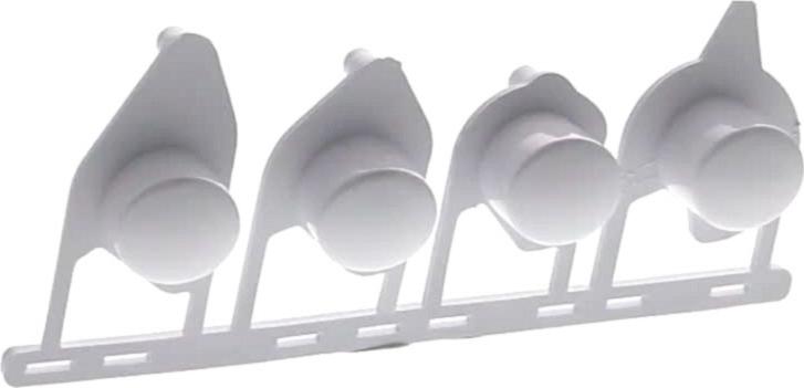 BOUTON Lave-Linge POUSSOIR (jeu de 4)