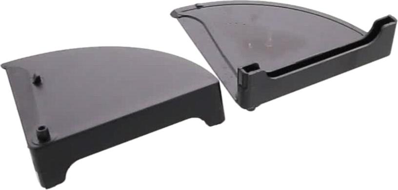 SUPPORT Hotte VITRE D+G NOIR